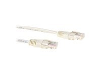 ACT - Patch cable - RJ-45 (M) - RJ-45 (M) - 10 m - UTP - CAT 5e - ivory, RAL 1015