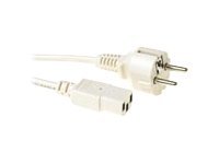 ACT 230V aansluitkabel schuko male - C13