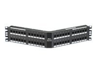 Panduit DP5e - Patch panel - CAT 5e - 2U - 19\"/23\" - 48 ports
