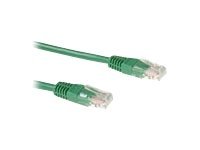 ACT - Verbindingskabel - RJ-45 (M) naar RJ-45 (M) - 50 cm - UTP - CAT 5e - groen, RAL 6016