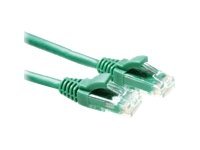 ACT CAT6 U/UTP component level patchkabel groen 0.5 m
