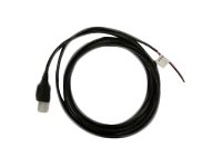 RS232 5V SIGNALS BLK DB9 MALE3M COILED EXTERNAL POWER