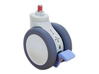 Ergotron SV 3-Function - Locking casters for cart - for Ergotron SV40, SV41, SV42, SV43, SV44, StyleView SV42