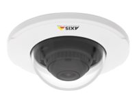 AXIS M3015 Network Camera - Network surveillance camera - dome - colour - 2 MP - 1920 x 1080 - 1080p - fixed iris - fixed focal - LAN 10/100 - MJPEG, H.264, H.265, MPEG-4 AVC - PoE Plus