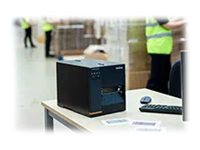 Brother TJ-4005DN - Label printer - direct thermal - Roll (12 cm) - 203 dpi - up to 152 mm/sec - serial, USB 2.0 host, USB 2.0, LAN