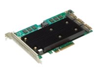 Broadcom MegaRAID 9670-24i - Storage controller (RAID) - 24 Channel - SATA 6Gb/s / SAS 24Gb/s / PCIe 4.0 (NVMe) - RAID 0, 1, 10, 5, 50, 6, 60 - PCIe 4.0 x8