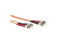 ACT SC-ST 62,5/125um OM1 Duplex fiber optic patchkabel 30 m