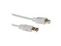 ACT - USB-verlengkabel - USB (M) naar USB (V) - USB 2.0 - 5 m - ivoor
