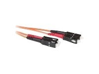 ACT SC-SC 50/125um OM2 Duplex fiber optic patchkabel 30 m