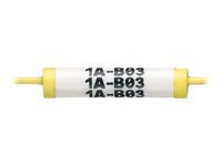 Panduit LabelCore Fiber Optic Cable Identification System - Cable sleeving kit - yellow