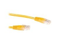 CAT6A U/UTP SNAGLESS YL 10.00M. 1 stk