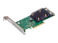 Broadcom 9500 series 16i Tri-Mode - Host bus adapter - 16 Channel - SATA 6Gb/s / SAS 12Gb/s / PCIe 4.0 (NVMe) - PCIe 4.0 x8