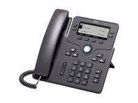 Cisco IP Phone 6851 - VoIP phone - SIP, SRTP - 4 lines - charcoal - remanufactured