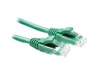 ACT component level - Patch cable - RJ-45 (M) - RJ-45 (M) - 10 m - UTP - CAT 5e - snagless, booted - green, RAL 6016