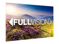 Projecta FullVision Wide Format - Projection screen - wall mountable - 116\" (295 cm) - 16:10 - HD Progressive 1.1 Contrast - matt white