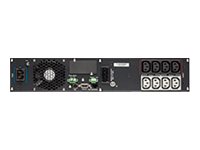 Eaton 9PX 9PX1000IRT2U - UPS (rack-mountable / external) - AC 200/208/220/230/240 V - 1000 Watt - 1000 VA - 7 Ah - RS-232, USB - output connectors: 8 - 2U