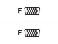 Intronics Mini Gender changer - M/V-wisslaar VGA - HD-15 (V) naar HD-15 (V)
