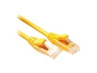 CAT5E U/UTP COMPONENT YL 0.50M. 1 stk