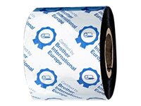 Brother Standard - 60 mm x 300 m - print ribbon (pack of 12) - for Brother TD-4420TN, TD-4520TN, TD-4650TNWB, TD-4650TNWBR, TD-4750TNWB, TD-4750TNWBR
