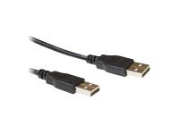 ACT - USB-kabel - USB (M) naar USB (M) - 3 m - zwart