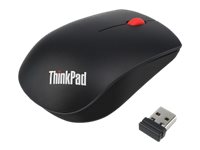 Lenovo ThinkPad Essential Wireless Mouse - Mouse - optical - 3 buttons - wireless - 2.4 GHz - USB wireless receiver - Campus