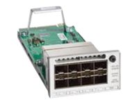Cisco Catalyst 9300 Series Network Module - Expansion module - 10 Gigabit SFP+ x 8 - for Catalyst 9300