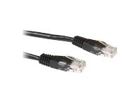 ACT - Verbindingskabel - RJ-45 (M) naar RJ-45 (M) - 2 m - UTP - CAT 5e - zwart, RAL 9011