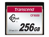 Transcend CFast 2.0 CFX650 - flashgeheugenkaart - 256 GB - CFast 2.0