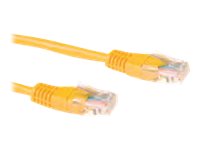 Ewent - Verbindingskabel - RJ-45 (M) naar RJ-45 (M) - 7 m - UTP - CAT 5e - geel, RAL 1023