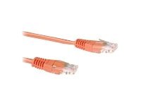 ACT CAT5E U/UTP patchkabel oranje 0.5 m