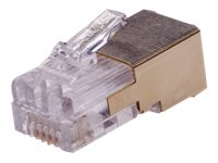 RJ12 PLUG SHIELDED 10 PCS