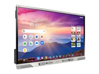 SMART Board RX275 - 75\" Diagonal Class RX Series with iQ LED-backlit LCD display - interactive - with built-in interactive whiteboard, touchscreen (multi touch), 8-microphone array, RFID NFC reader/writer CCID - Android - 4K UHD (2160p) 3840 x 2160 -