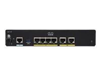 Cisco Integrated Services Router 921 - Router 4-port switch - 1GbE - WAN ports: 2 -