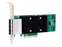Broadcom HBA 9600-16e - Storage controller - 16 Channel - SATA 6Gb/s / SAS 24Gb/s / PCIe 4.0 (NVMe) - PCIe 4.0 x8