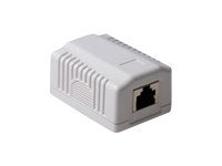 WALL MOUNTBOX C6 1P SHIELDED. 1 stk
