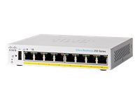 Cisco Business 250 Series CBS250-8PP-D - Switch - L3 - smart - 8 x 10/100/1000 (PoE+) - desktop - PoE+ (45 W) - remanufactured