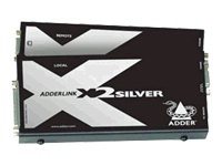 ADDERLINK X2 SILVER SET. 1 stk