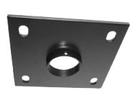 Chief 6\" Ceiling Plate - Black - Mounting component (ceiling plate) - for projector - black