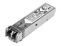 StarTech.com Cisco Meraki MA-SFP-1GB-SX Compatible SFP Module, 1000BASE-SX, 1GbE MMF Optic Transceiver, LC Connector, 550m, 850nm, DDM, Cisco Meraki MS225, MX400, Mini GBIC Transceiver - Lifetime Warranty (MASFP1GBSXST) - SFP (mini-GBIC) transceiver module (equivalent to: Cisco Meraki MA-SFP-1GB-SX) - 1GbE - 1000Base-SX - LC multi-mode - up to 550 m - 850 nm