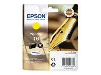 Epson 16 - 3.1 ml - yellow - original - ink cartridge - for WorkForce WF-2010, WF-2510, WF-2520, WF-2530, WF-2540, WF-2630, WF-2650, WF-2660, WF-2750