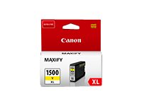 Canon PGI-1500XL Y - 12 ml - High Yield - yellow - original - ink tank - for MAXIFY MB2050, MB2150, MB2155, MB2350, MB2750, MB2755
