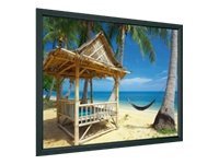 Projecta HomeScreen Wide Format - Projection screen - 74\" (189 cm) - 16:10 - Matte White - RAL 7021, black grey