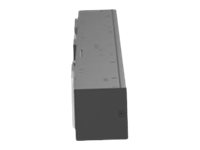 Panduit SmartZone G5 Monitored Switched (MS) Series - Power distribution unit (rack-mountable) - AC 415 V - 11000 VA - 3-phase WYE (star) - USB, Ethernet 10/100/1000 - input: IEC 60309 3P+N+E - output connectors: 24 (6 x IEC 60320 C19, 18 x IEC 60320 C13) - 0U - Japan - black