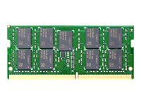 Synology - DDR4 - module - 4 GB - SO-DIMM 260-pin - unbuffered - ECC - for Disk Station DS1621+
