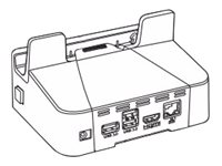 1-SLOT DOCK W/RUGGED IO ADAPTER