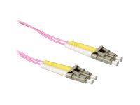 ACT LC-LC 50/125um OM4 Duplex fiber optic patchkabel 7 m