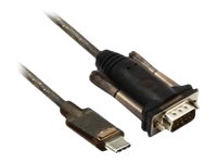 ACT - USB-kabel - 24 pin USB-C (M) naar RS-232 (V) - USB 2.0 - 1.5 m - zwart