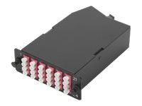 MPO/MTP cassette for 4/8 cassettes panel