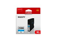 Canon PGI-2500XL C - 19.3 ml - High Yield - cyan - original - ink tank - for MAXIFY iB4050, iB4150, MB5050, MB5150, MB5155, MB5350, MB5450, MB5455