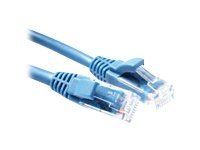 ACT CAT6 U/UTP component level patchkabel blauw 0.5 m